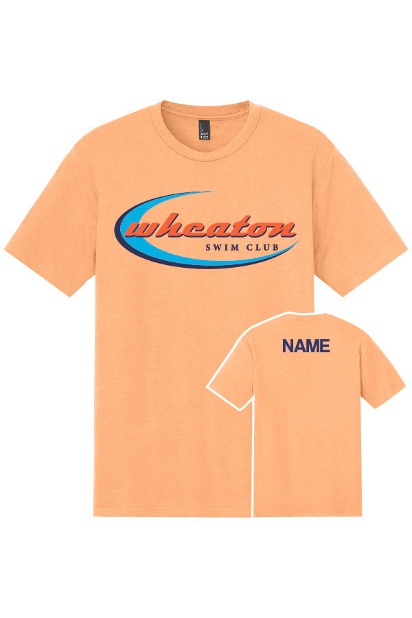Wheaton Adult Softstyle T-Shirt (Apricot)