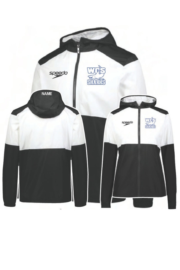 West Chicago Sharks Ladies Speedo Warmup Jacket