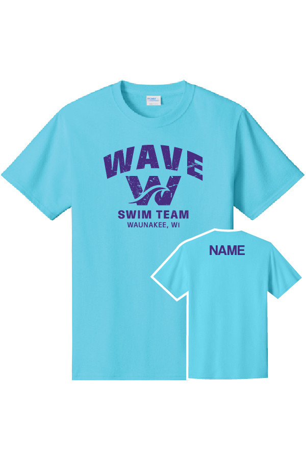 WAVE Adult/Cotton T-Shirt (Tidal Wave)