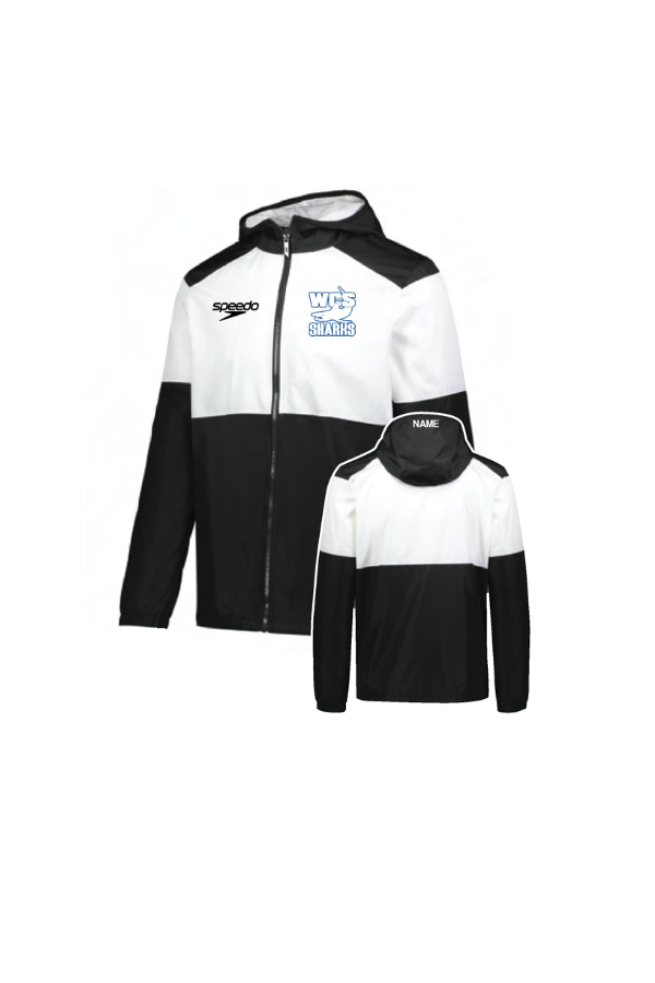 West Chicago Sharks Adult Speedo Warmup Jacket