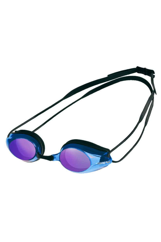 Genius goggles at an advantageous price point, our Tracks Mirror design is your go-to eye-gear for outdoor and pool competitive swimming. Reflective coating on the lenses protects eyes from glare when outside or in well-lit pools.