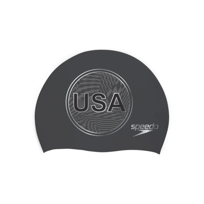 Speedo Silicone Print Caps