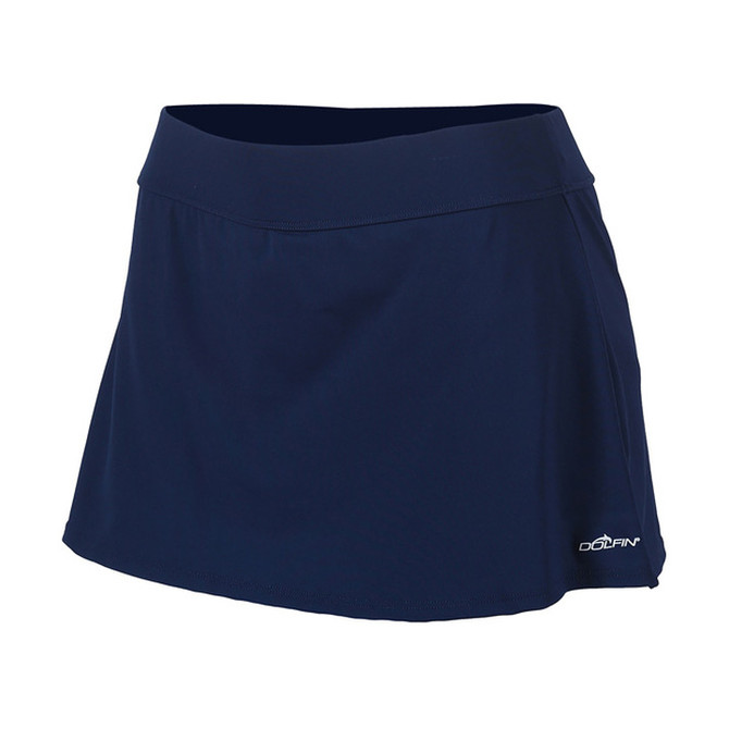 Enjoy your time in the pool with the all new Dolfin Aquashape A-Line Skort Female bottoms. True comfort fit will ensure that you have a comfortable fit for lounging or training or whatever your heart desires.

Product Features:
A-line silhouette slims
Wider waist band smooths and controls
100% Polyester
