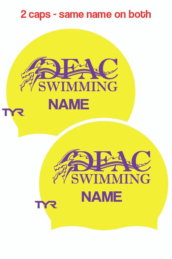 DFAC Silicone Cap w/ Name (2 Caps)