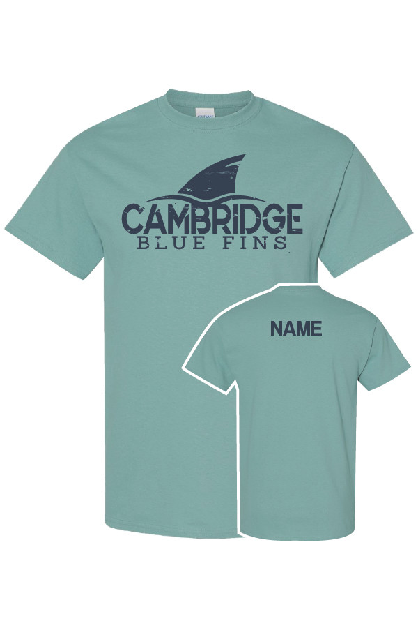 Cambridge Gildan Cotton T-Shirt (Aquatic)