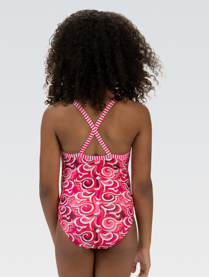 Girls Uglies Criss Cross Back 1-Piece