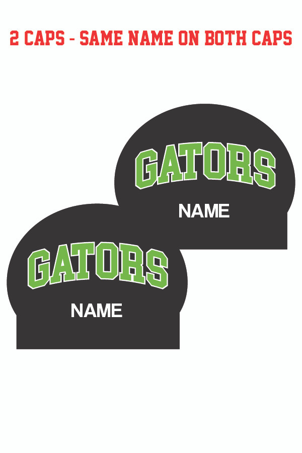 Middleton Gators Silicone Cap W/Name 