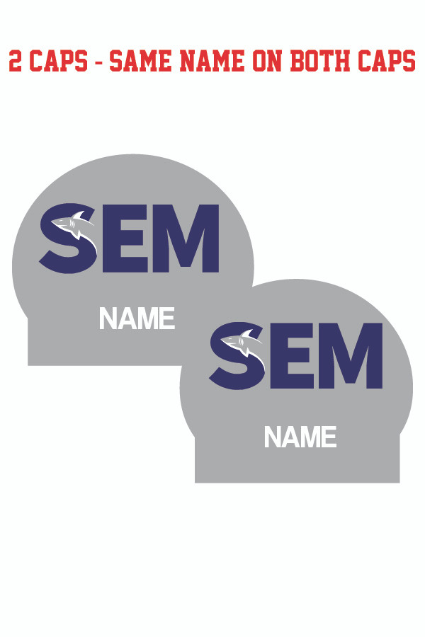 Seminole Silicone Cap W/Name 