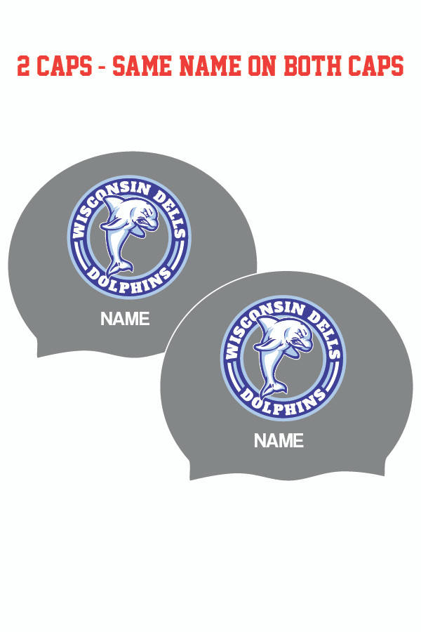 WI Dells Silicone Cap W/Name