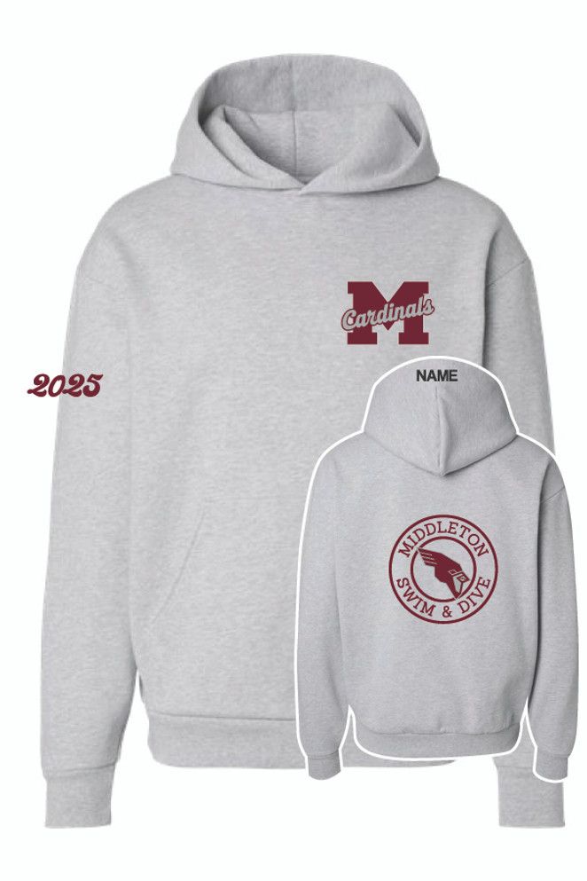 MHS Oversized Hooded Sweatshirt