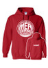 MEA Gildan Cotton Hooded Sweatshirt (Red)