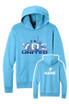 YDC Cotton Hooded Sweatshirt (Aquatic Blue)