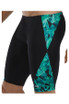 Spring Green TYR Crystalized Male Polyester Jammer
