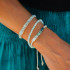  Lotus & Luna Courtney Braid Puka Bracelet