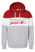 WISCONSWIM Colorblock Hooded Sweatshirt