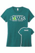 JAWS Ladies Softstyle T-Shirt (Heathered Teal)