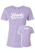Hawks Landing  Ladies Softstyle T-Shirt (Hth. Dark Lavendar)