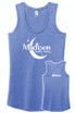 MRD Ladies Racerback Tank Top (Royal)