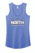 SCN Ladies District Racerback Tank (Royal Frost)