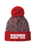 Wisconsin Swim and Dive New Era Pom Beanie Hat