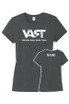 VAST Ladies Softstyle T-Shirt (Black Frost)