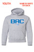 BAC Youth Gildan Cotton Hooded Sweatshirt (Sport Grey)