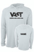 VAST Adult L/S Polyester Hooded T-Shirt