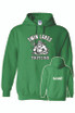 Twin Lakes Cotton Hooded Sweatshirt (Irish Green)