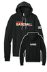 Verona Baseball Youth Softstyle Hoodie (Black)