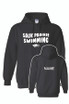 2026 Sauk HS Cotton Hooded Sweatshirt (Black)