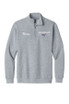 UW-Whitewater Cotton 1/4 Zip (Grey)