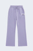 UW-Whitewater Ladies Wide Leg Sweatpants (Orchid)