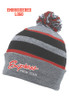 Express Striped Pom Hat