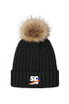 SCST Faux Fur Pom Hat