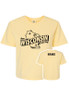 Team Wisconsin Ladies Crop Top T-Shirt (Butter)