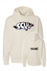 2026 SCUW Oversized Hooded Sweatshirt (Bone)