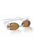 One of the most popular goggles among experienced, college-age swimmers.

Product Features include:
A ready-to-assemble racing design with a smooth seal and shatter resistant lens.
Complete with string nose bridge and double strap.
COMES UN-ASSEMBLED