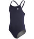 Swim strong with the TYR Girls Durafast Elite Solid Diamondfit One Piece Swimsuit. This is the perfect performance suit for young athletes seeking reliable coverage that won t weigh them down while they swim.

Features
Girls one piece swimsuit
Medium neckline
Sleek/flexible straps: For comfort
Keyhole back for flexibility
Moderate cut leg
Antimicrobial lining for freshness
Chlorine-proof and colorfast nature
Made with Durafast Elite fabric
Sustains 300+ hours of performance
Chlorine-proof performance
Innovative circular knit construction
High denier poly fiber
Details
Fabric: 94% Polyester, 6% Spandex
Care: Hand wash
Chlorine Resistant: Yes
Back Style: V back
Cup Support: No
Bottom Coverage: Moderate