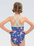 Girls Uglies Criss Cross Back 1-Piece