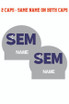 Seminole Silicone Cap W/Name 