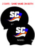SCST Latex Cap w/ Name (2 Caps - Same Name)