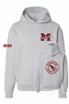 MHS Oversized Hooded Sweatshirt