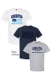 DELTA SC '26 3-Pack Cotton T-Shirts