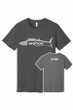 Wahoos Softstyle T-Shirt (Asphalt)