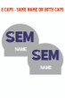 Seminole Silicone Cap W/Name 