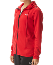 TYR Mtfzh2a Men's Alliance Podium Full Zip Hoodie - Red/White/Blue, L