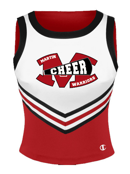 Girls Champion "Signature" Cheer Shell All Sports Uniforms