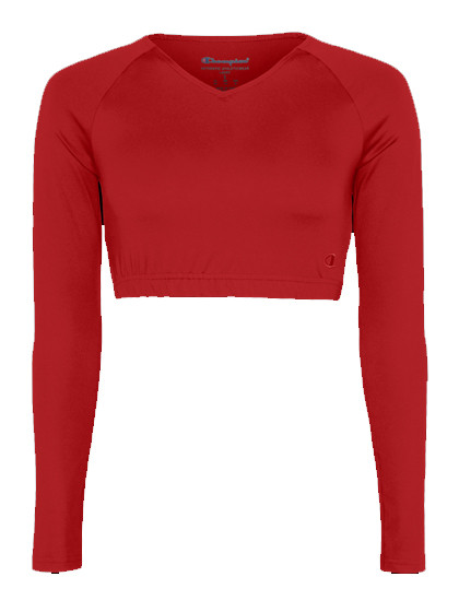 Girls Champion "Legacy" Spirit Flex Crop Top