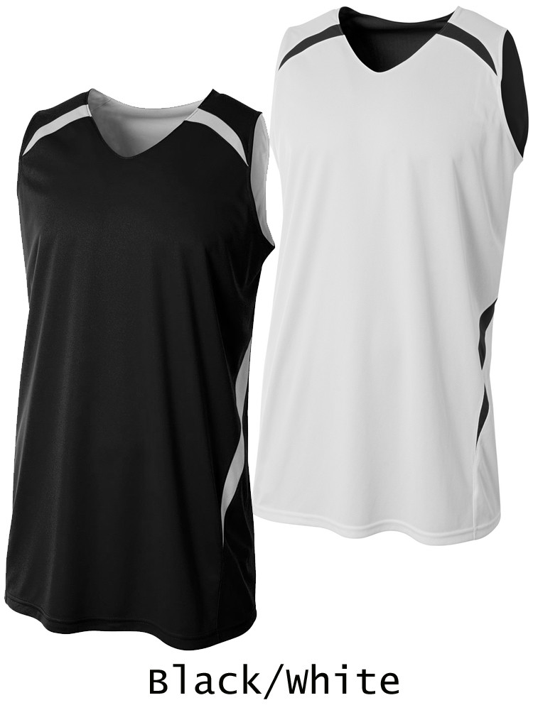 Adult/Youth "Hang Time" Reversible Basketball Uniform Set All Sports