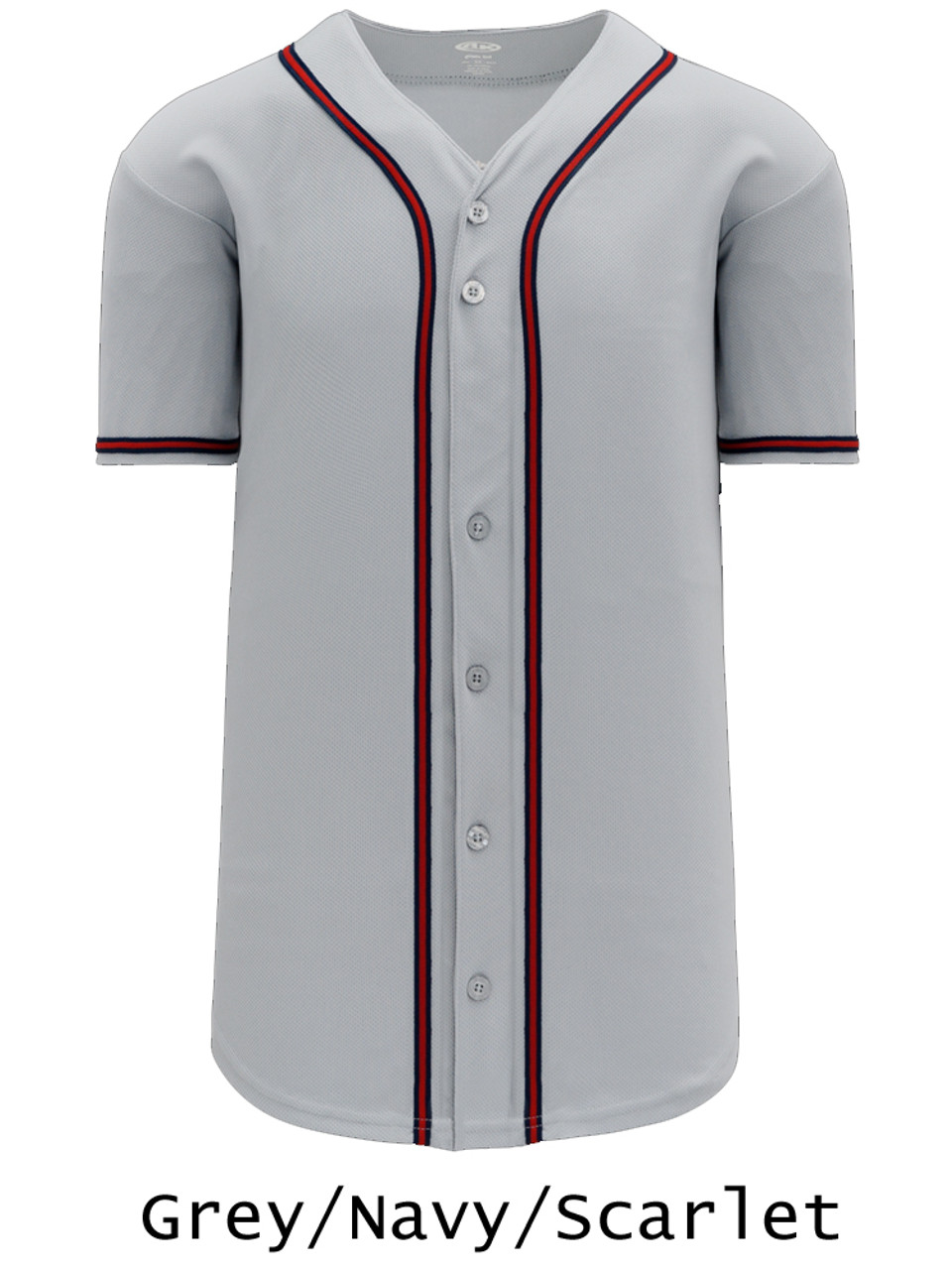 Youth Pinch Hitter Button Front Baseball Jersey - All Sports Uniforms